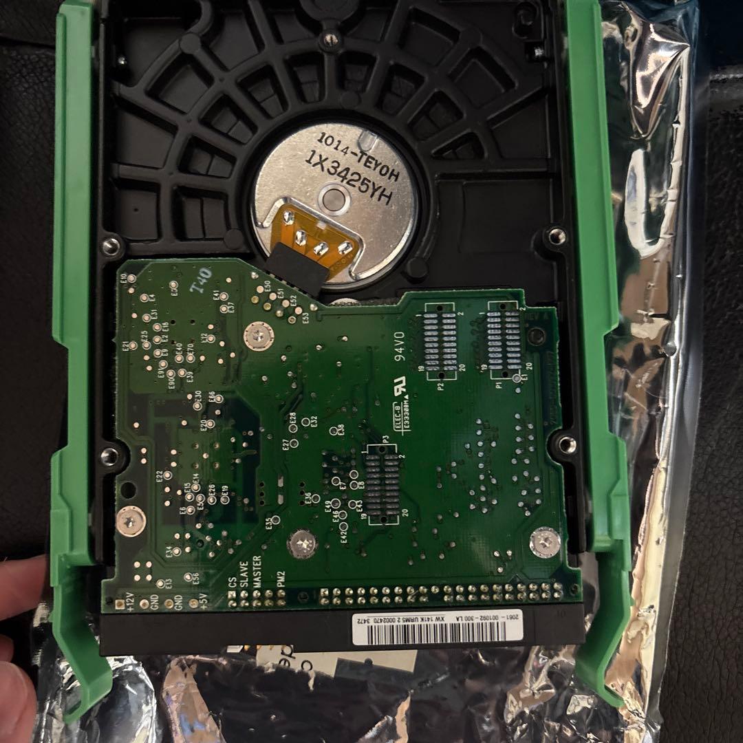 内蔵型ハードディスクドライブ Western Digital WD800 80GB IDE HDD