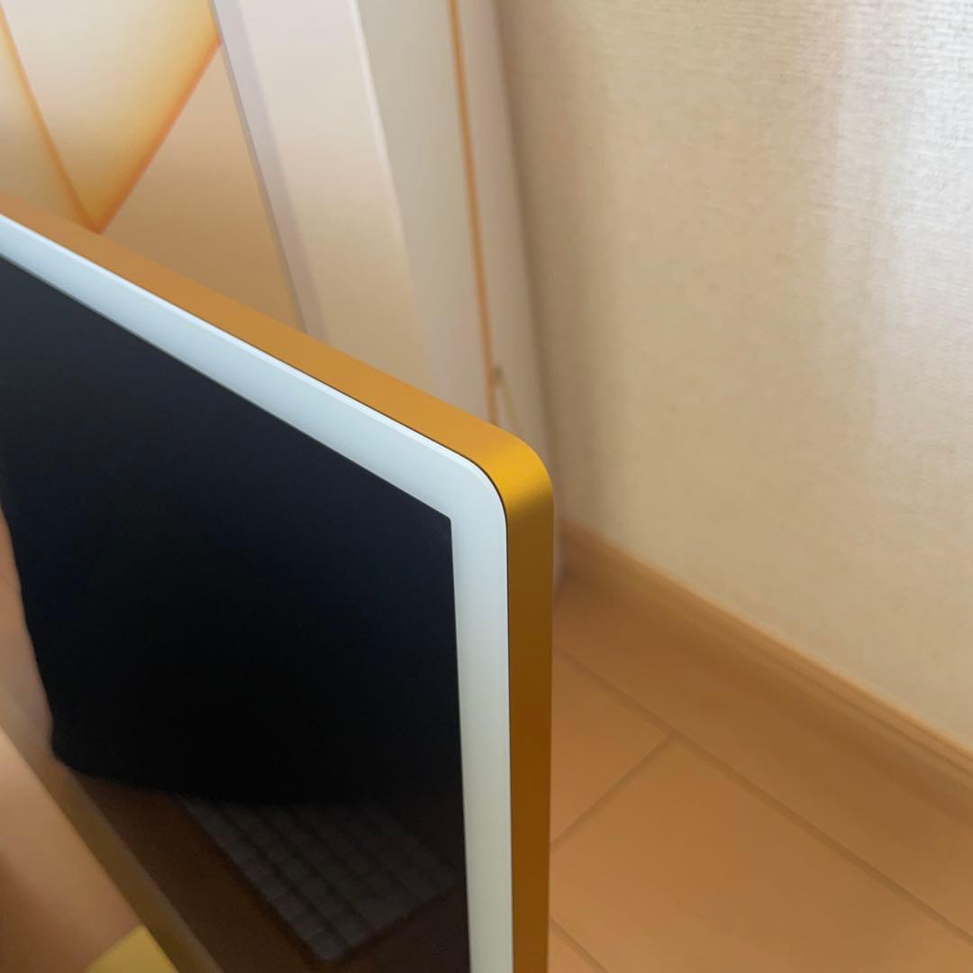 iMac 24インチ M1イエロー 2021 メモリ16GB SSD 256GB