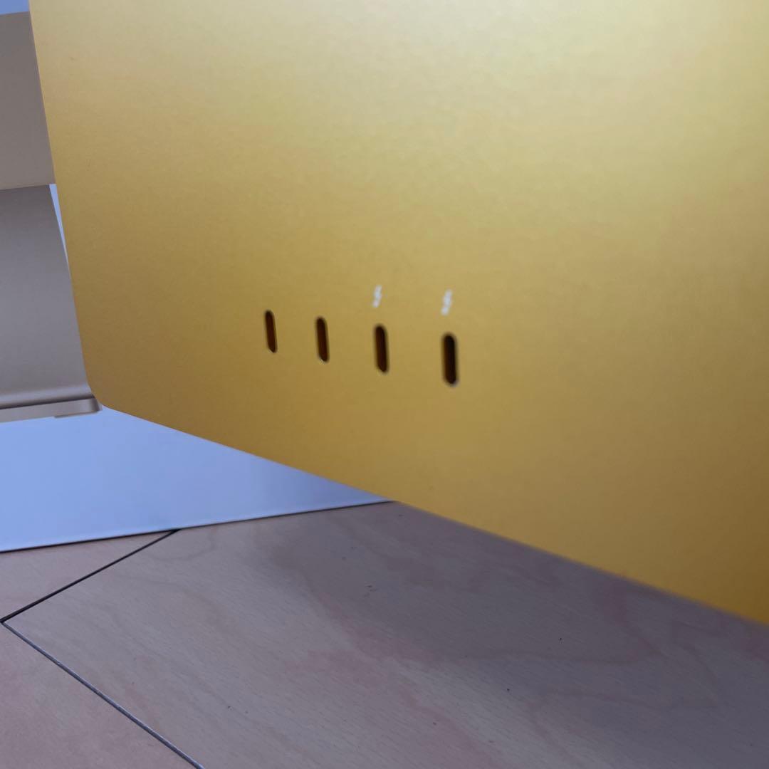 iMac 24インチ M1イエロー 2021 メモリ16GB SSD 256GB