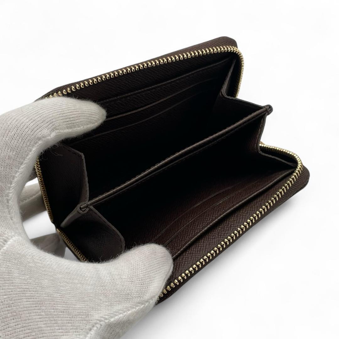 【未使用】ルイヴィトン ダミエ エベヌ ジッピー パース 小銭入れ