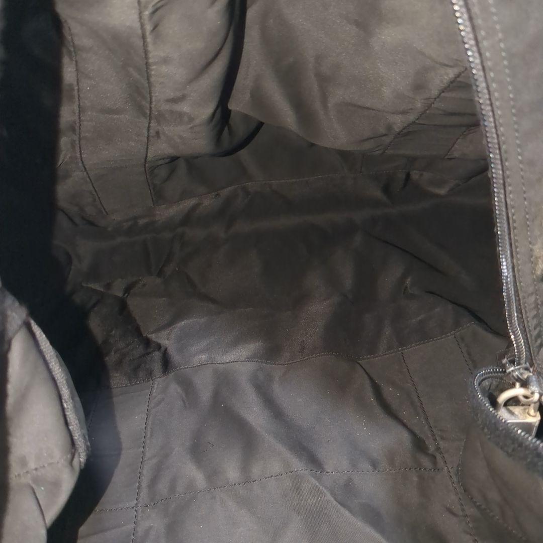 PRADA ボストンバッグ 2way ブラック 三角ロゴ テスートナイロン 鍵