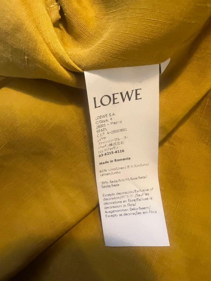 LOEWE ドルマンスリーブシャツ　size32