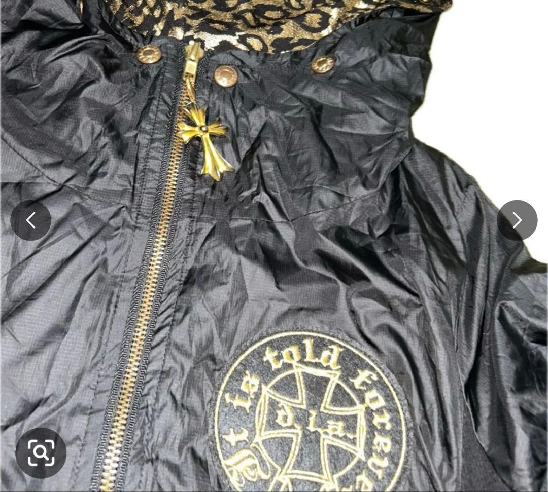 d.i.a★ダイヤ★ブラック★ブルゾン★パーカーアニマル柄xゴールド