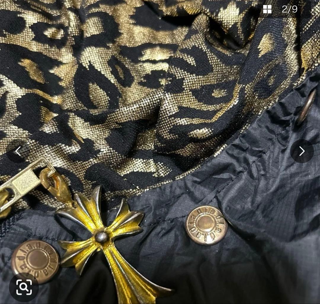 d.i.a★ダイヤ★ブラック★ブルゾン★パーカーアニマル柄xゴールド