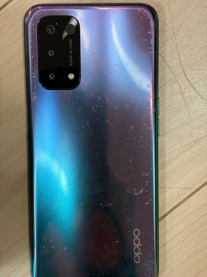 OPPO A54 5G au Oppo スマートフォン グラデーションパープル