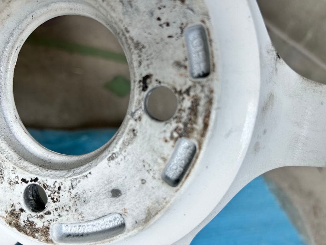 P1 レーシング　15インチ　7J ＋38 4穴　PCD 100