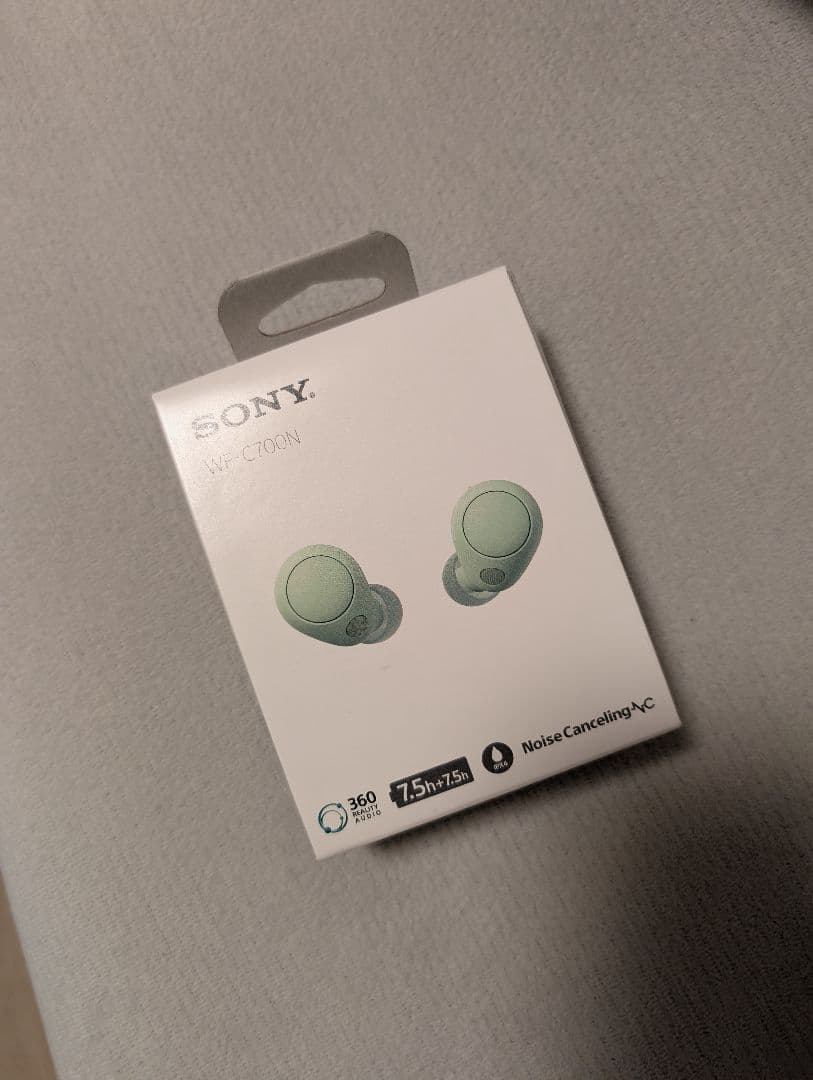 SONY WF-C700N ワイヤレスイヤホン グリーン