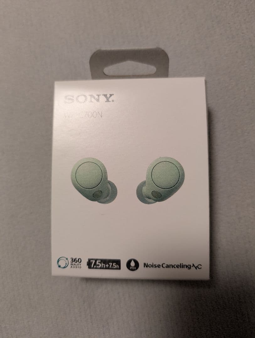 SONY WF-C700N ワイヤレスイヤホン グリーン