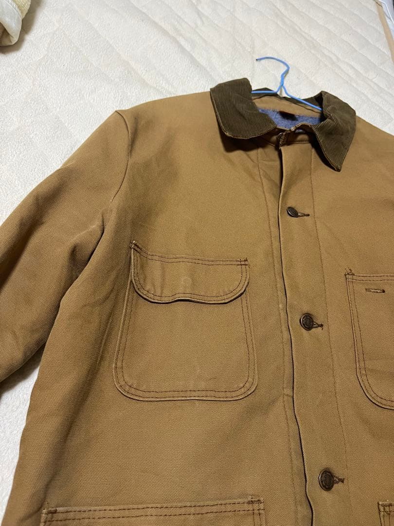 70s 80s USA製 BIG BEN ダック地 カバーオール