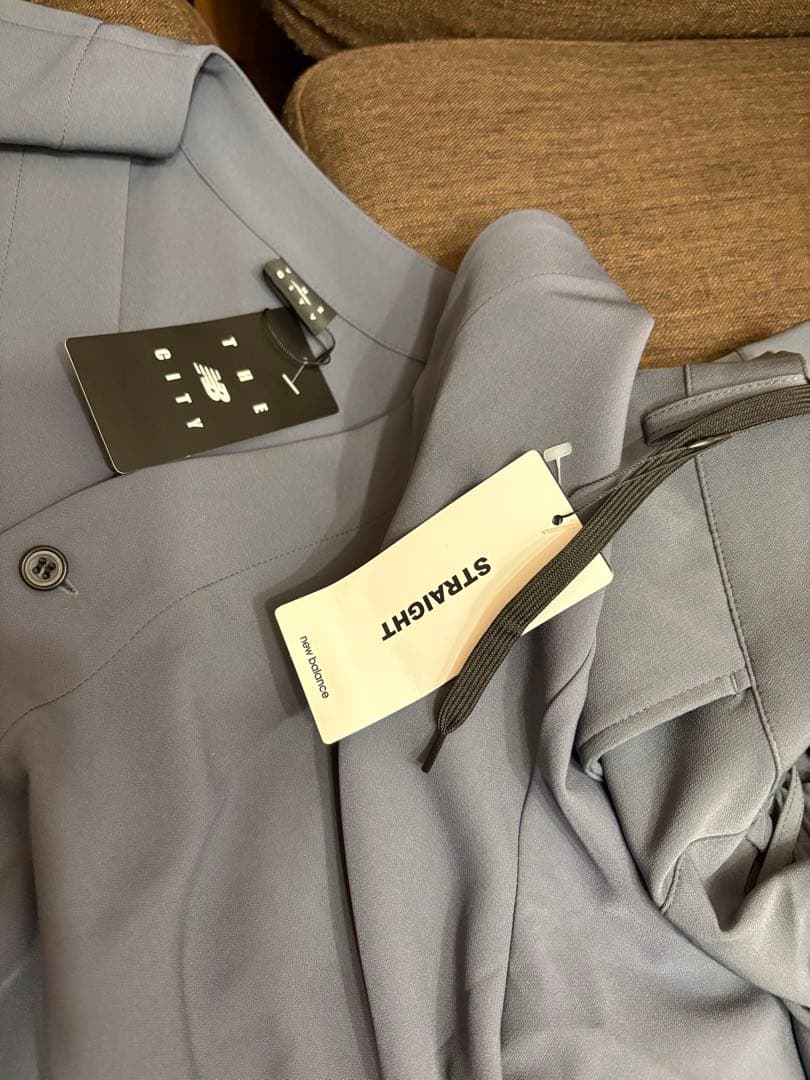 未使用 New Balance THE CITY セットアップ グレー L