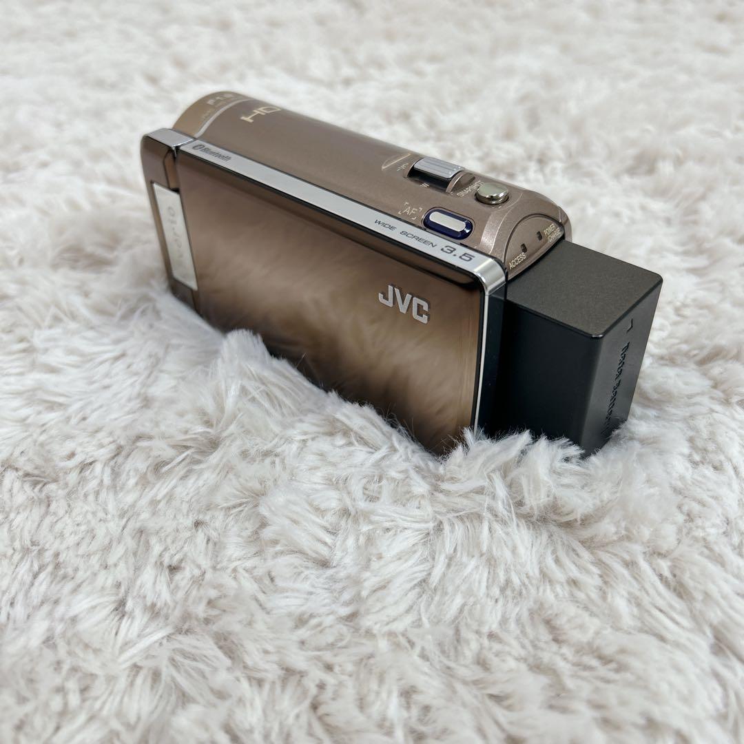 美品 Victor Everio ハイビジョンビデオカメラ 64GB リモコン付