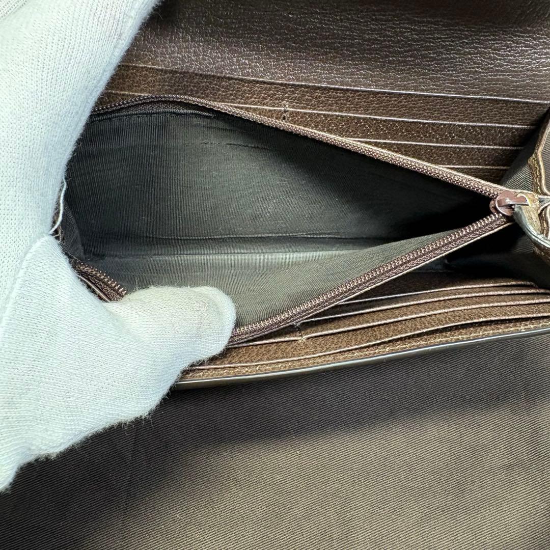 グッチ GUCCI GG 長財布 オフィデア　コンチネンタルウォレット