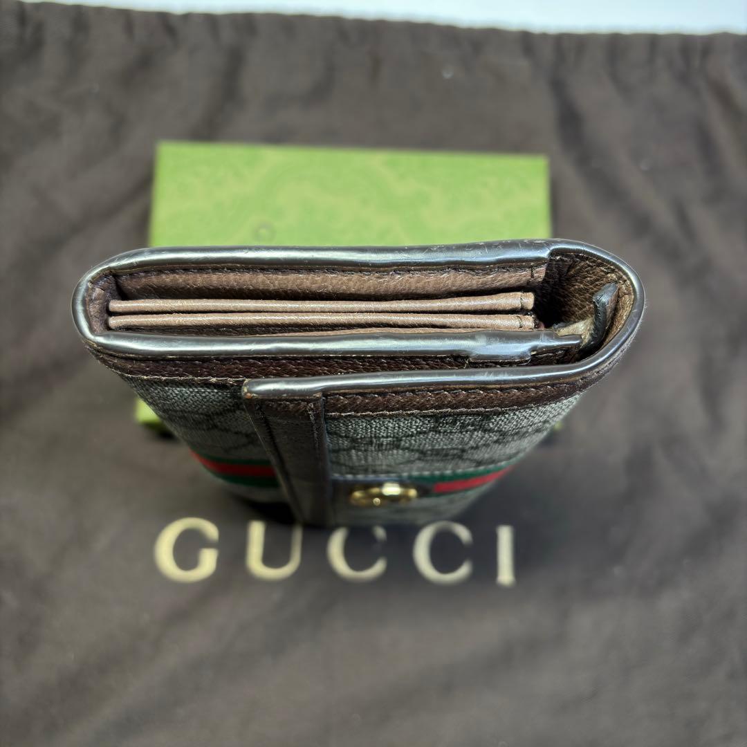 グッチ GUCCI GG 長財布 オフィデア　コンチネンタルウォレット
