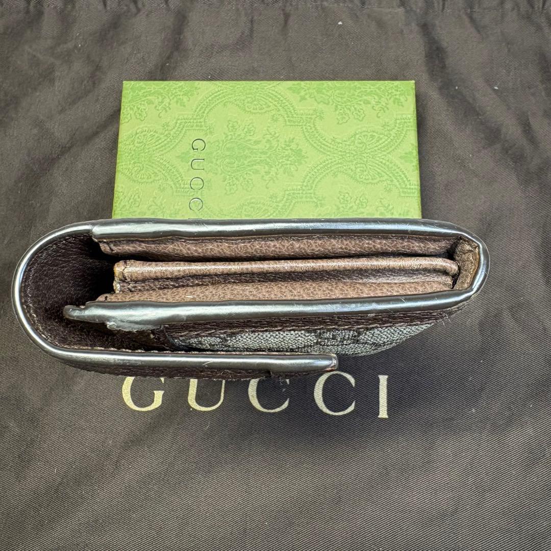 グッチ GUCCI GG 長財布 オフィデア　コンチネンタルウォレット