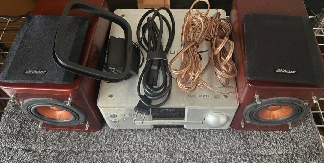 Victor EX-AK1 + MOGAMI2534 TSフォンRCAピンx2