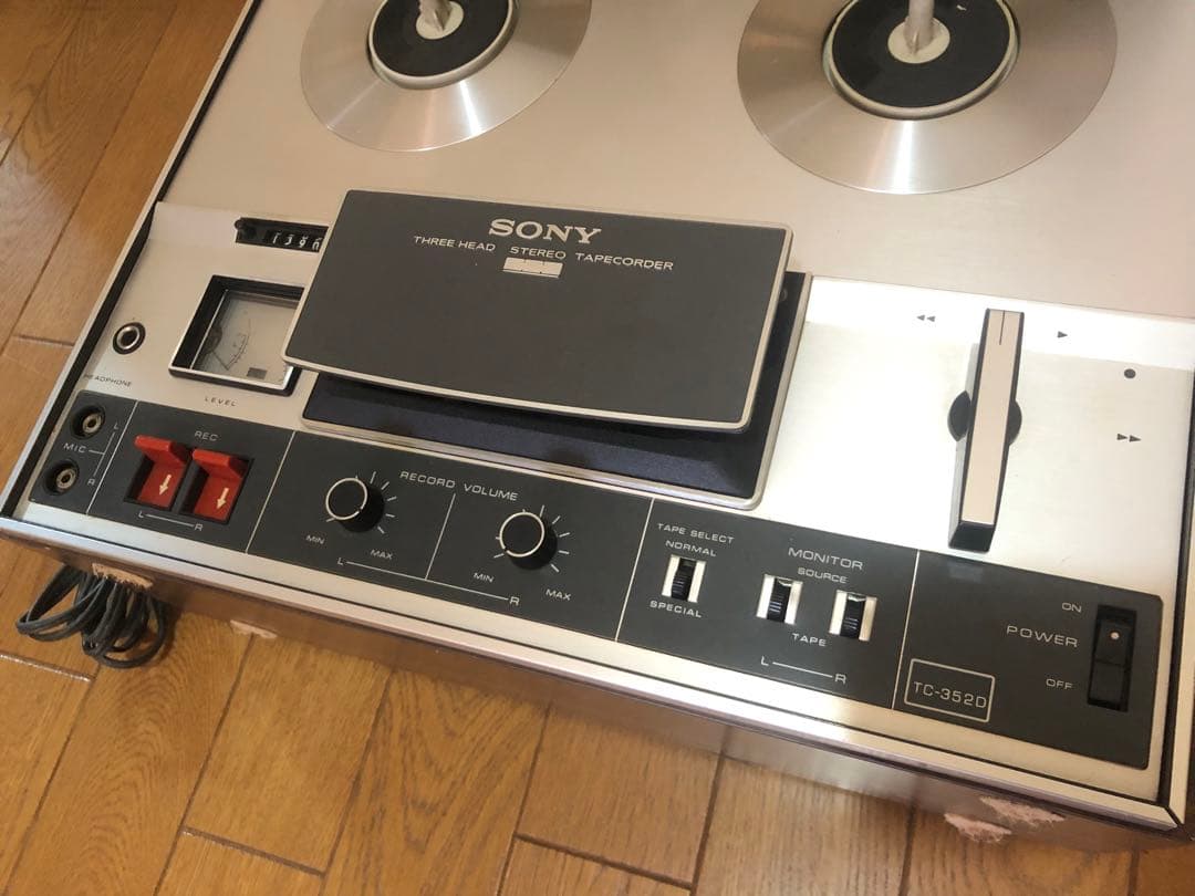 SONY オープンリール TC-352D ジャンク