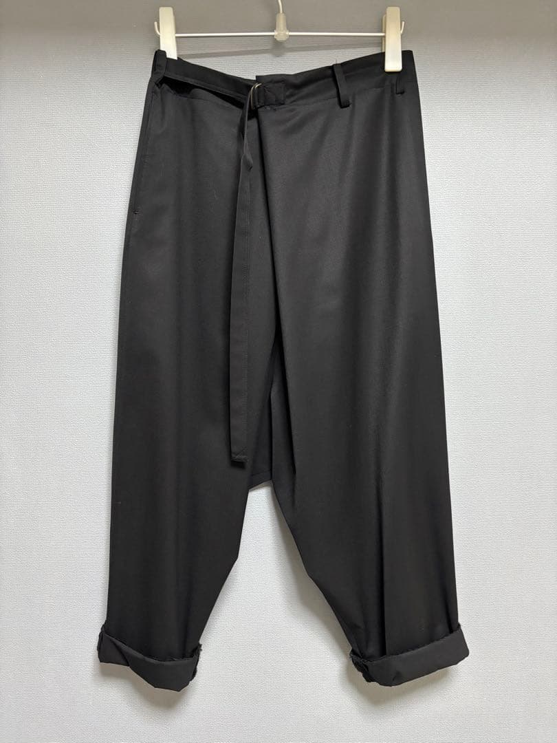 Ground Y サルエルラップパンツ YOHJIヨウジヤマモト バルーン