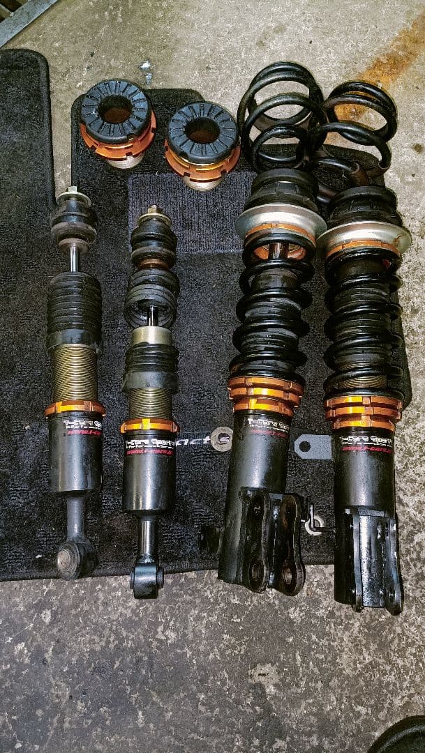 アルト HA36Sサスペンションキット コイルオーバー ブラック/オレンジ