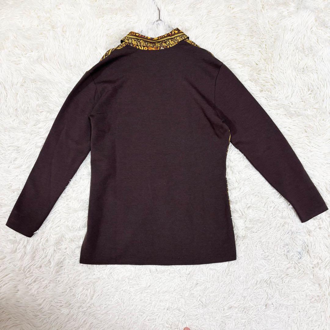 HERMES シルク100 マルジェラ期　CHASSEEN INDE トップス