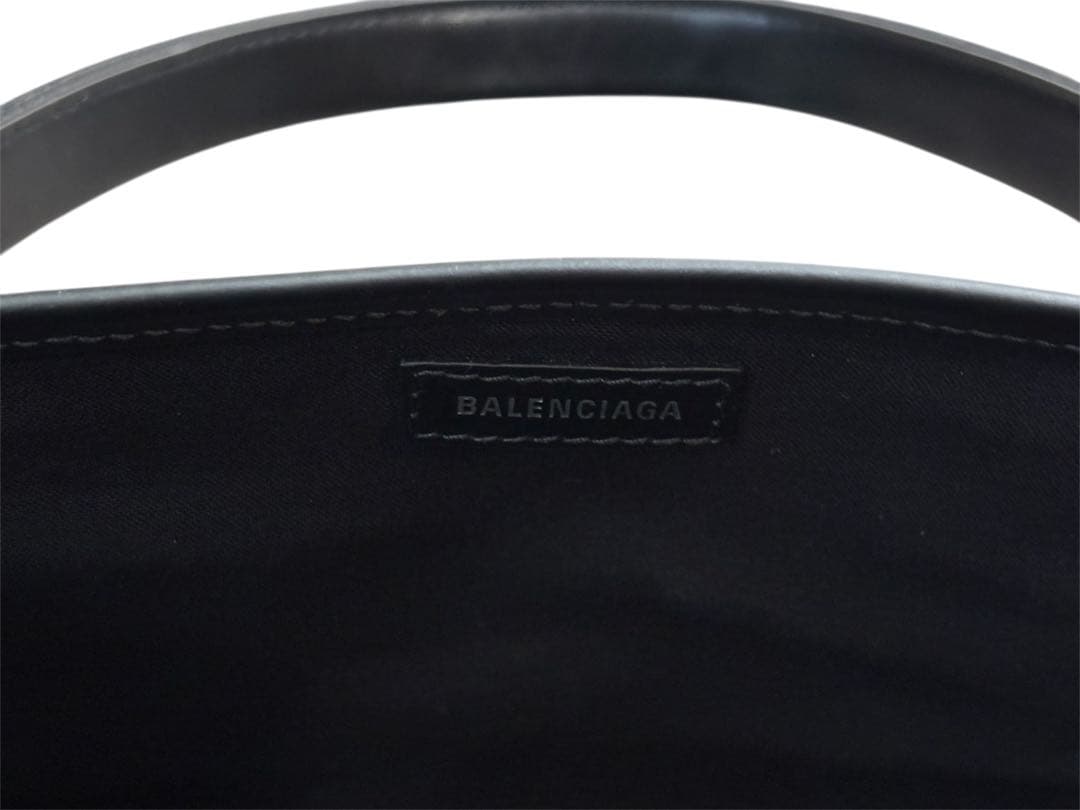 BALENCIAGA Navy スモールカバス 黒 (ネイビーカバス スモール)
