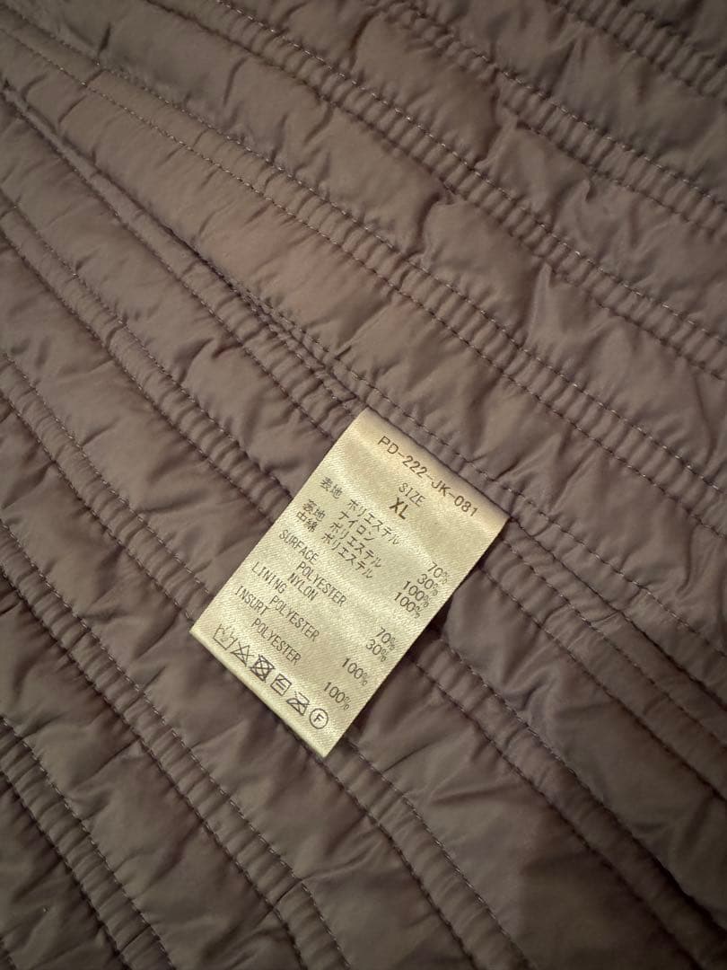 フィンガリン　キルティングコート