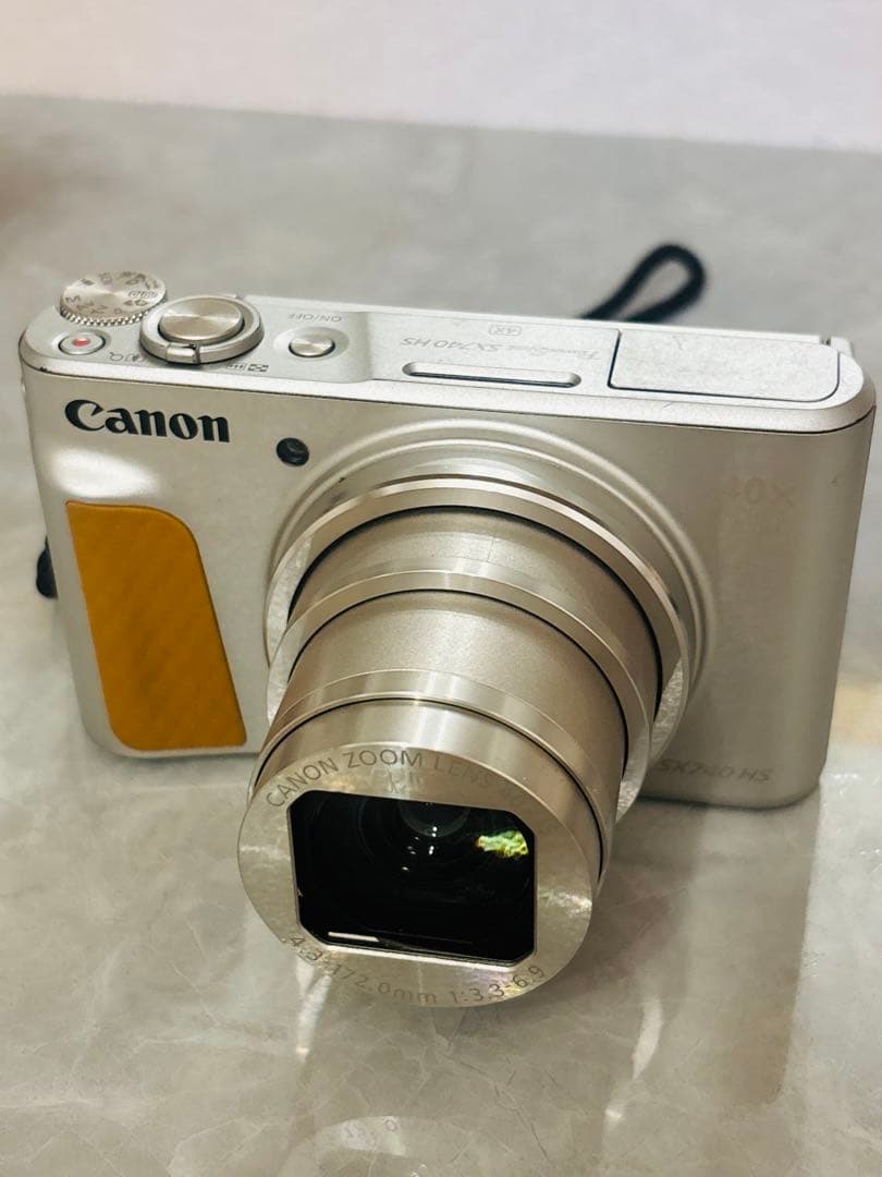 カメラ Canon SX740 HS シルバー デジカメ