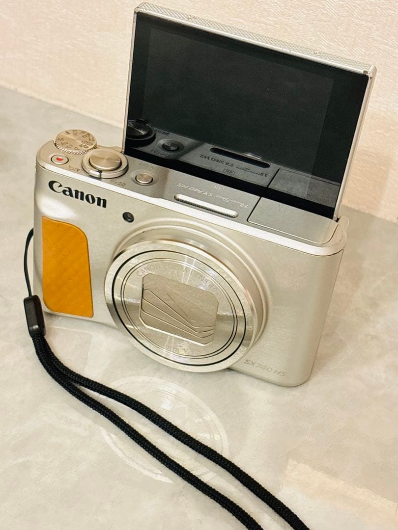 カメラ Canon SX740 HS シルバー デジカメ