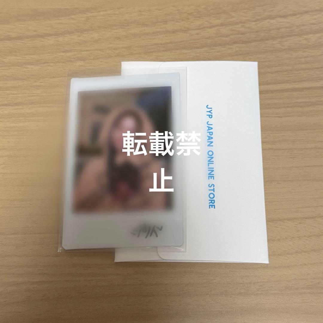 TWICE ツウィ サイン入りチェキ JYP POPUP