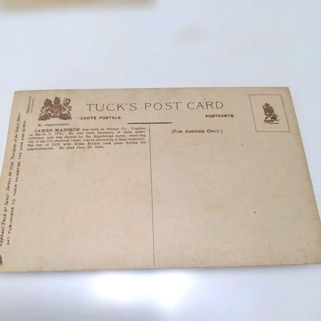 絵はがき　アメリカ　歴代　大統領　1797年〜1901年まで　24枚