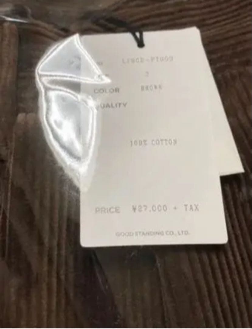 LENO コーディロイパンツ