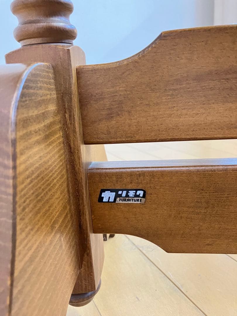 カリモク　コロニアル　姿見　ミラー　ヴィンテージ