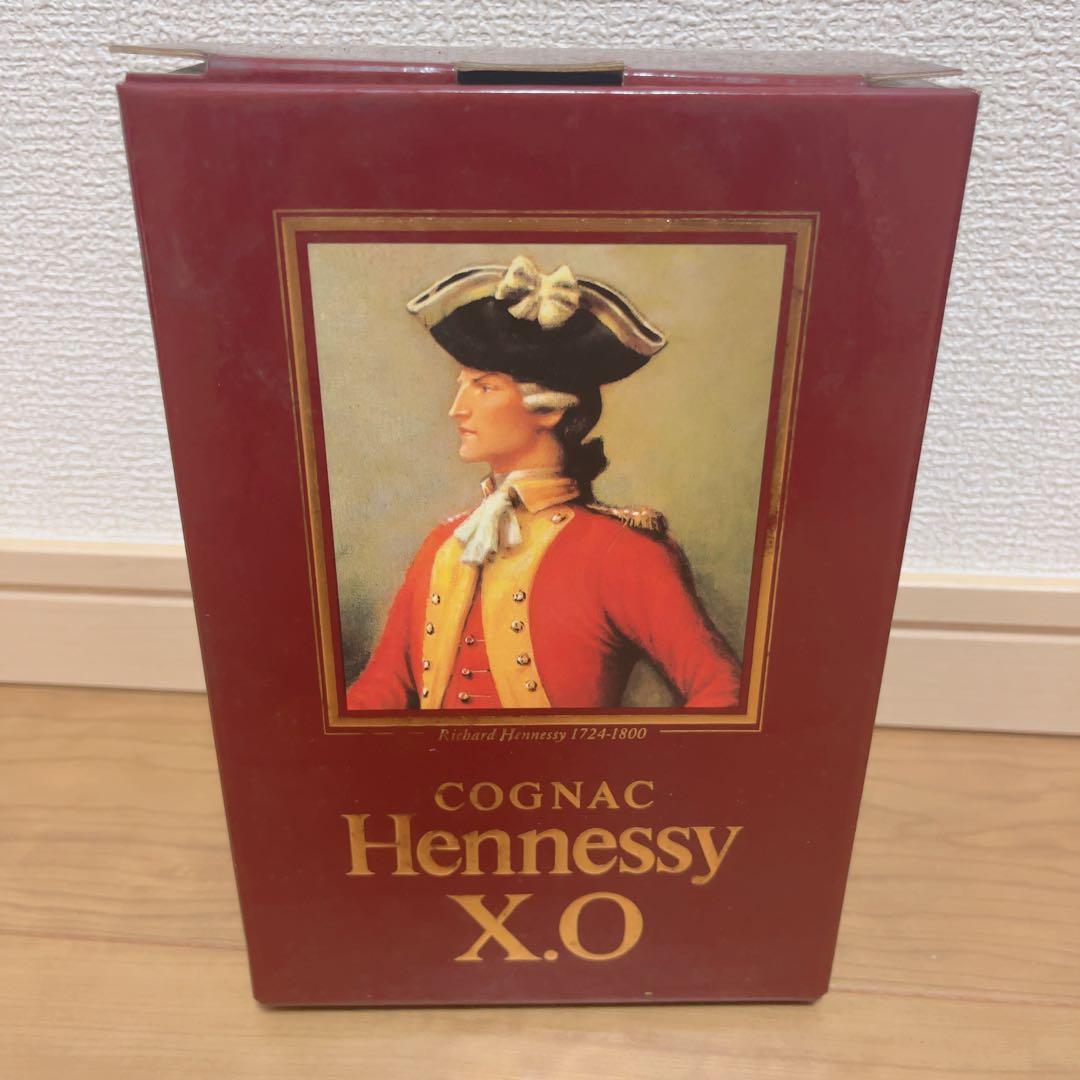 【古酒】Hennessy X.O コニャック 化粧箱入り