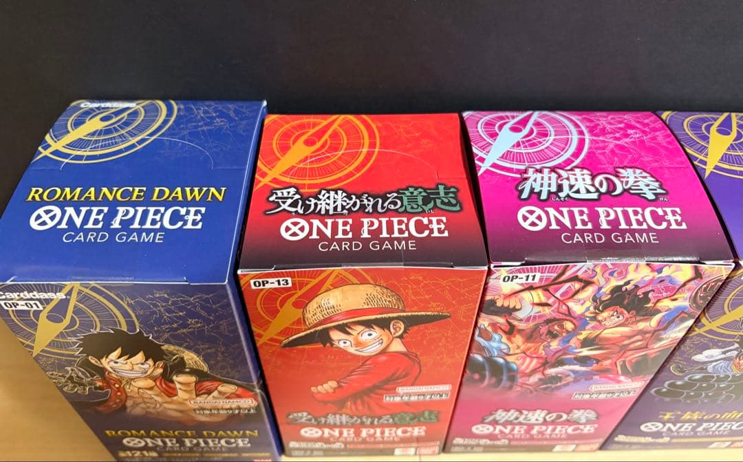 た*ら様 【新品テープ付き】ONE PIECE カードゲーム 5BOXセットロマ