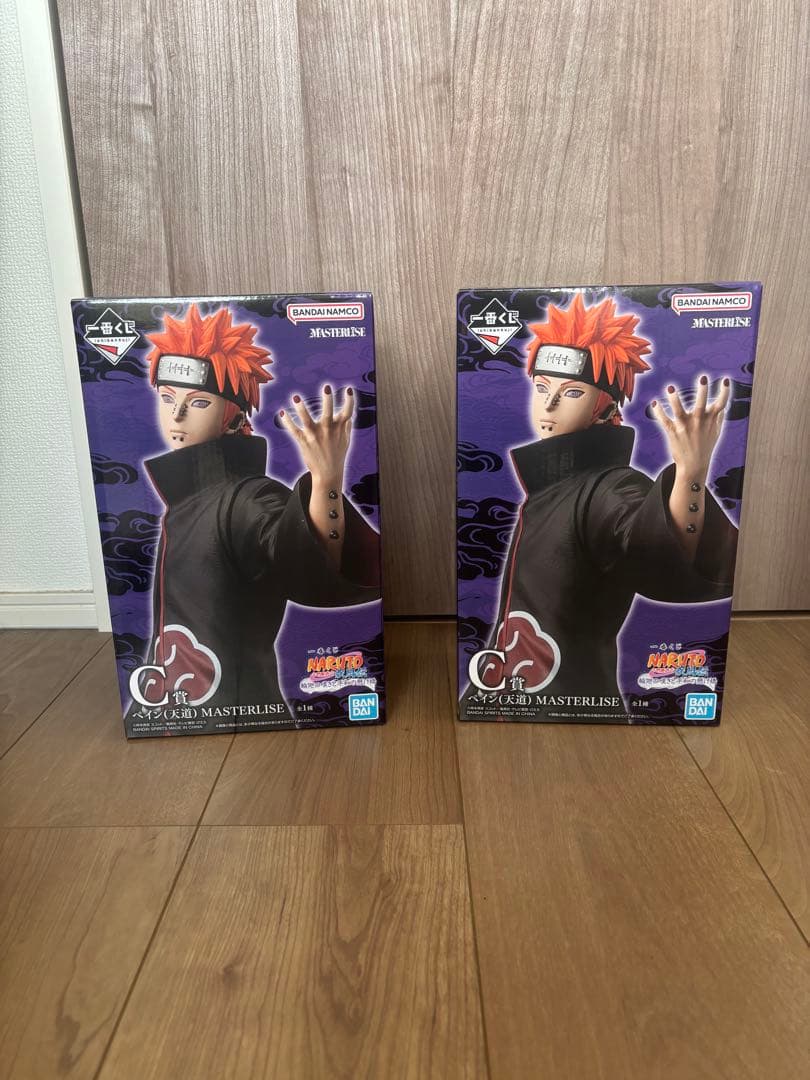 一番くじ　C賞　NARUTO ペイン（天道）フィギュア 2体