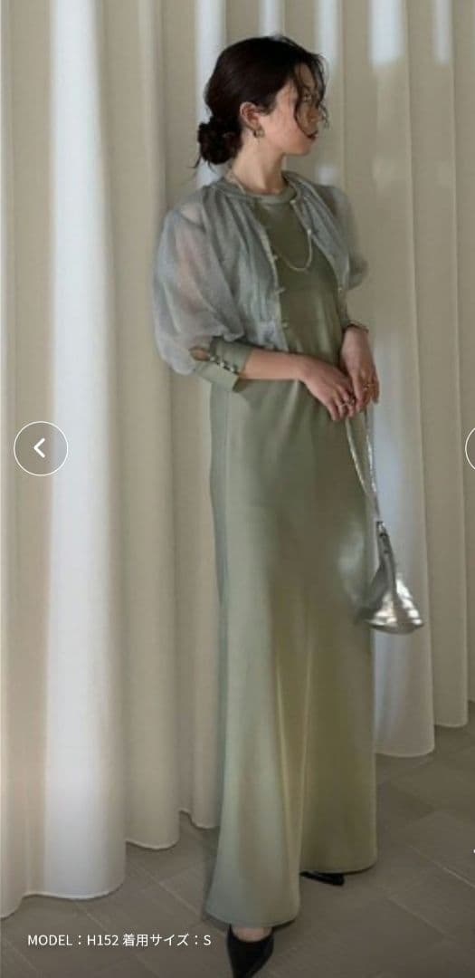 DOT TULLE SET FLARE DRESS　Мサイズ新品