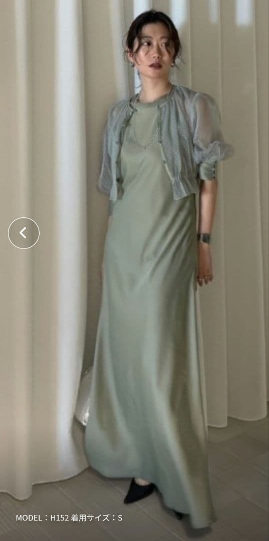 DOT TULLE SET FLARE DRESS　Мサイズ新品