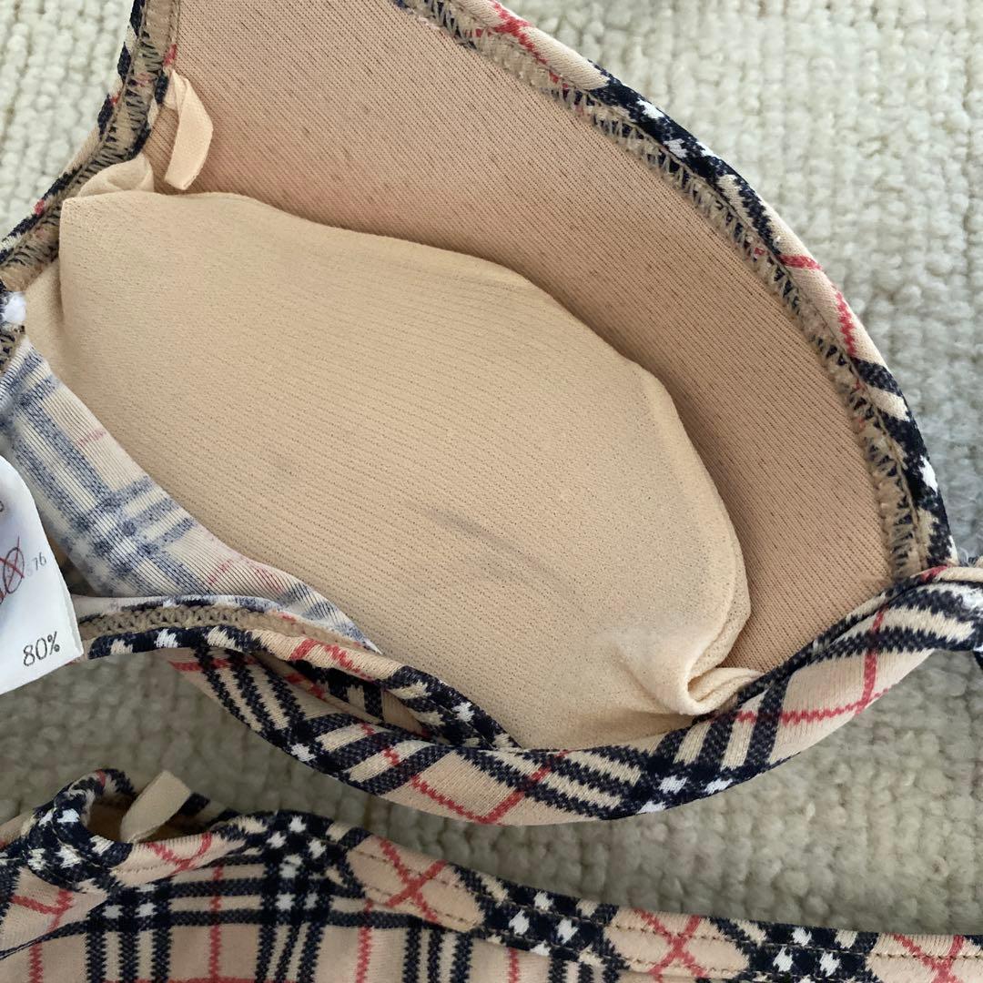 水着　バーバリーブルーレーベル