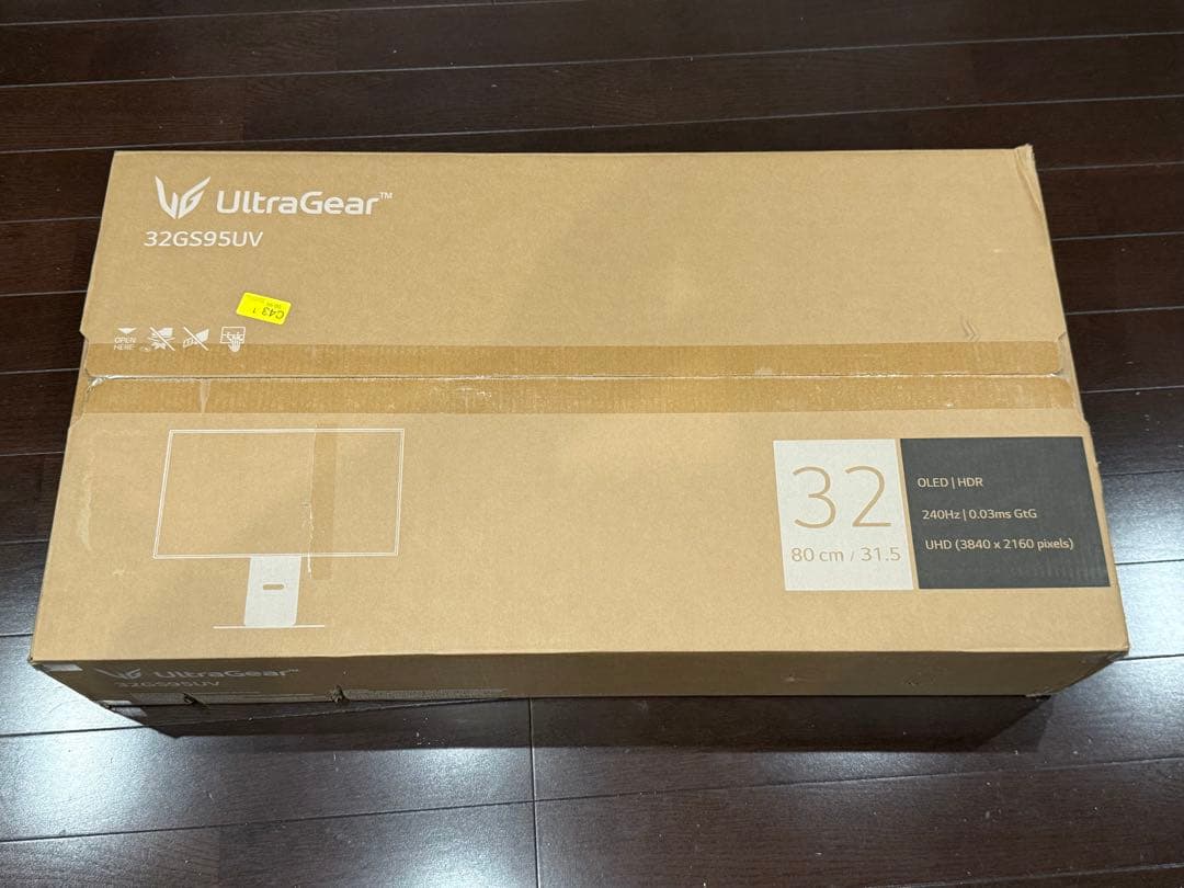 LG UltraGear 32GS95UV 32インチ 4K UHD