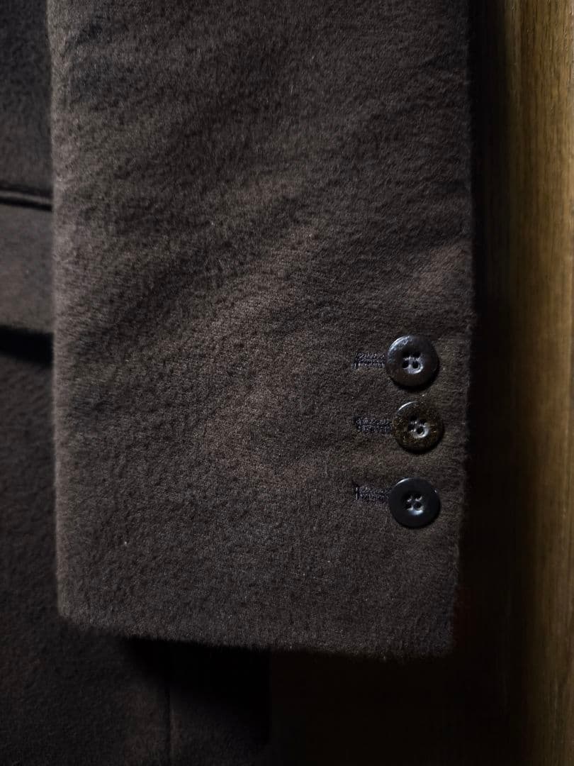 フランクリーダー　ジャーマンレザー　2Bジャケット　ブラウン　サイズS