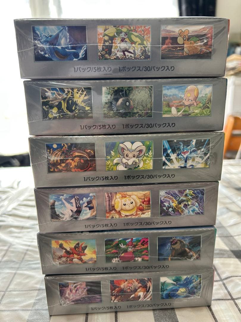 C*O様 ポケモンカード シュリンク付きBOX 未開封　6種まとめ売り