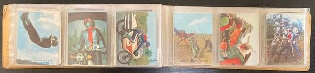 【カード】仮面ライダーカード 72枚（仮面ライダーアルバム入り）No.1