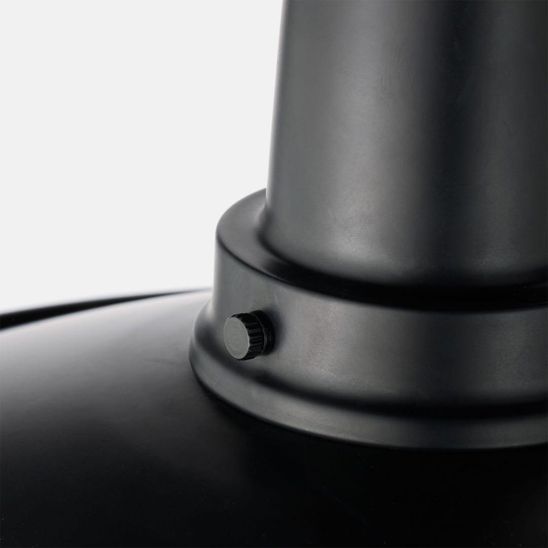 レトロ　ペンダントライト 乳白×ブラック