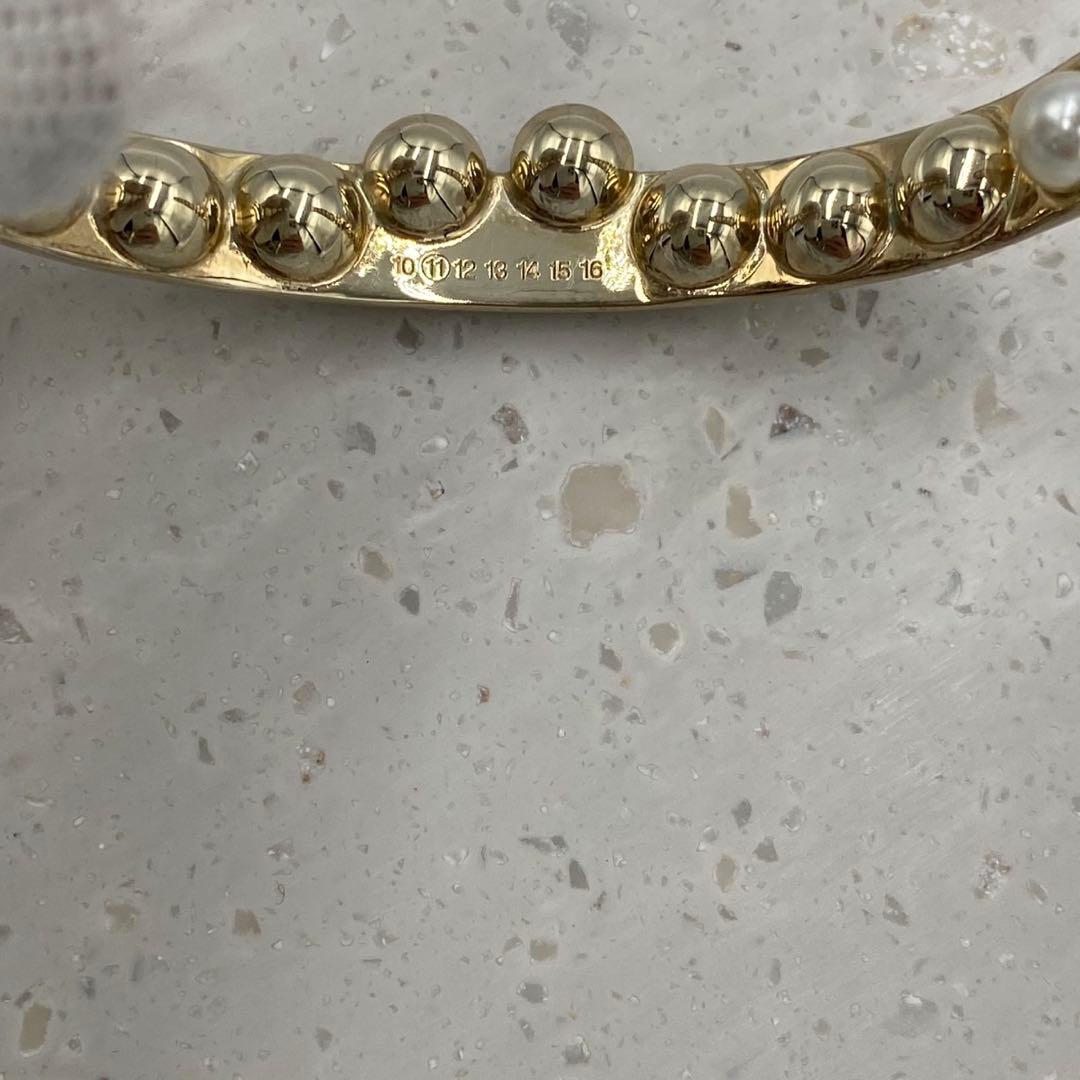 ！美品！　メゾンマルジェラ ブレスレット バングル ブレスレット 60