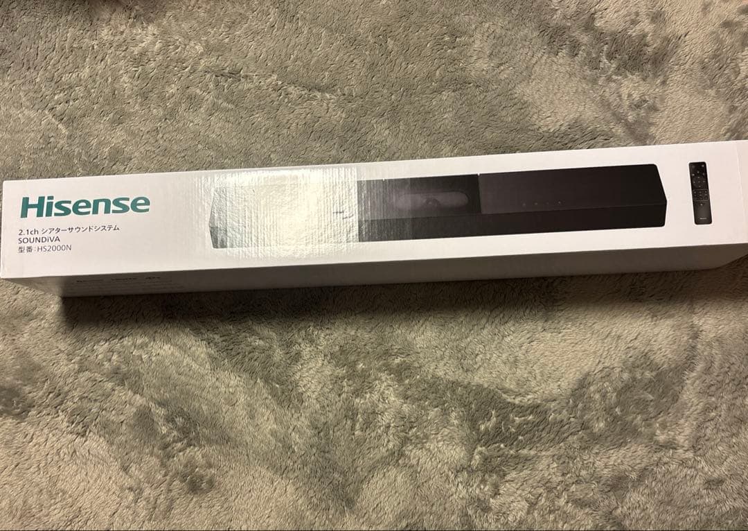 Hisense 2.1ch シアターサウンドシステム HS2000N ハイセンス