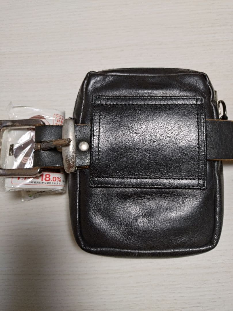 【美品革製】PORTER ミニショルダーバッグ（ウェストバック兼用）
