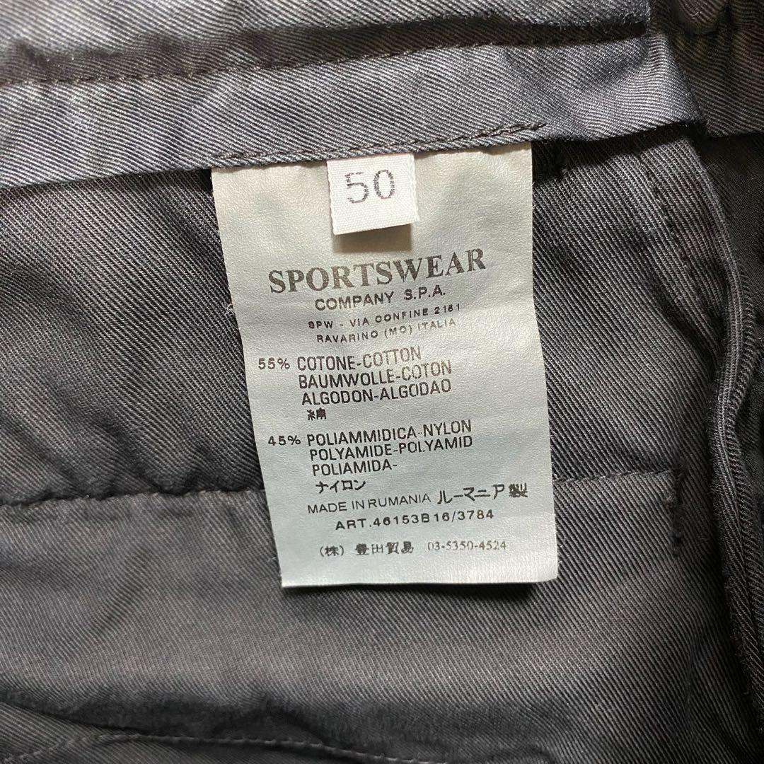 ストーンアイランド　カーゴパンツ　ブラック　50