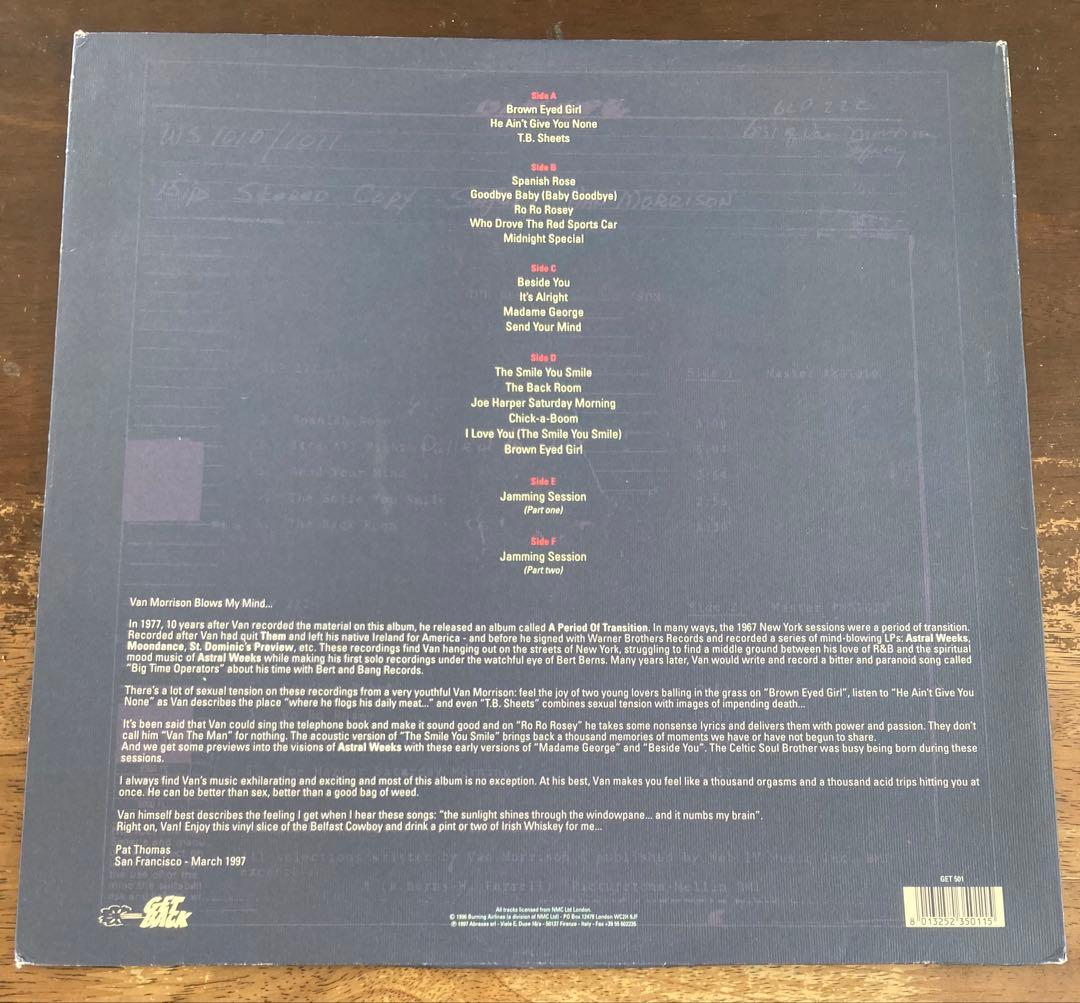 ◾️完全版1967年セッション3LP◾️VAN MORRISON / ヴァンモリソン
