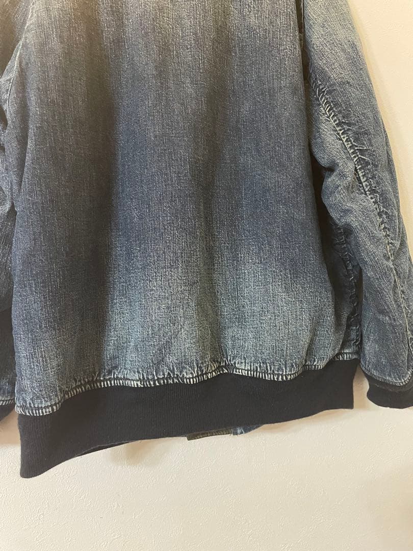 DENIM DUNGAREE シンサレート　MA-1ジャケット　　02