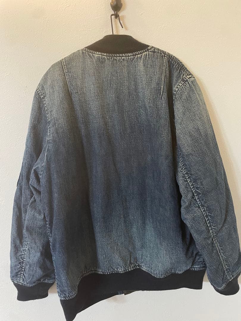 DENIM DUNGAREE シンサレート　MA-1ジャケット　　02