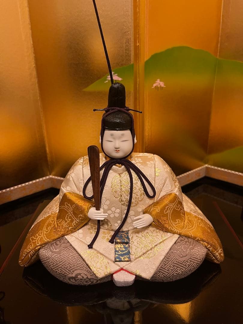 雛人形 お雛様　木目込み　一秀作 久月　① 合計25,000円
